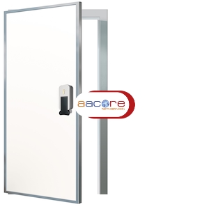 Puerta Pivotante 900X1900 (0ºC) 506T00 Lacada blanca con marco de panel 612440
