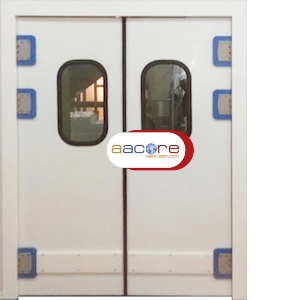 Puerta Vaivén Rígida Polietileno 251T12 1000X2000mm. con marco panel 613147