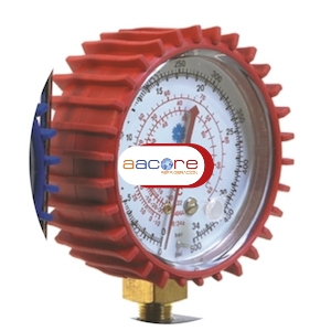 Manómetro de alta presión de Ø 63 mm amortiguado sin glicerina 126-P/2 para R-22.R-134a y R-404A 514038