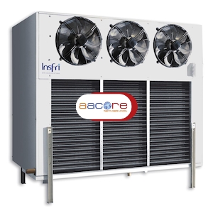 Evaporador Mural INSFRI SH 1 A10 (10mm) 1 x Ø500mm 5.79 kW ?T7K con T1 aire de -28ºC 303355